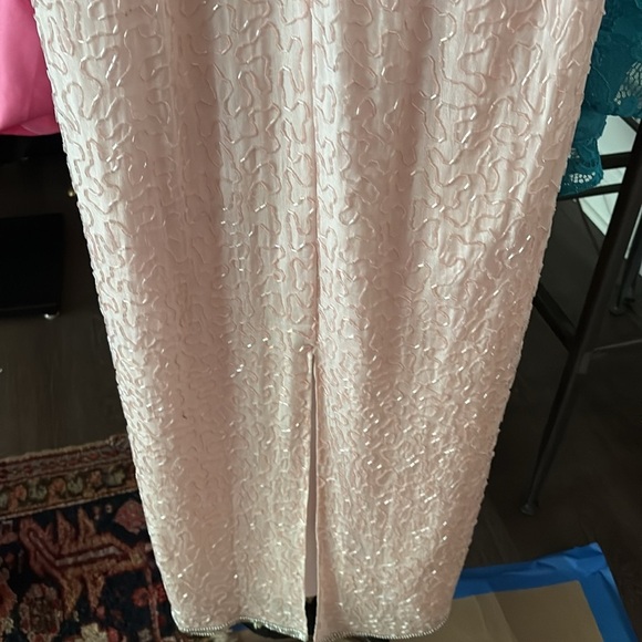 Fantasy of Sister Max Exclusively SAMAGH 💯 Silk Formal Vintage Sequined Dress 12 - Picture 8 of 16